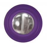 Soho Round Mirror - Custom Painted Glossy Royal Purple