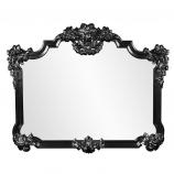 Avondale Unique Mirror - Custom Painted Glossy Black