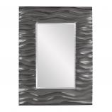 Zenith Rectangular Mirror - Custom Painted Glossy Charcoal
