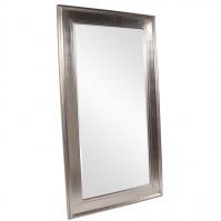 Christian Bright Silver Leaf Rectangular Mirror