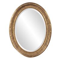 Nero Country Gold Oval Mirror