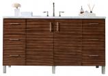 60 Inch Single Sink Bathroom Vanity with Choice of Top