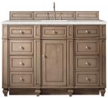 60 Inch Walnut Single Sink Bathroom Vanity Serena Quartz