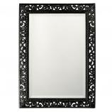 Bristol Rectangular Mirror - Custom Painted Glossy Black