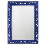 Bristol Rectangular Mirror - Custom Painted Glossy Royal Blue