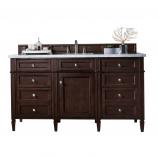 60 Inch Single Sink Bathroom Vanity with Choice of Top