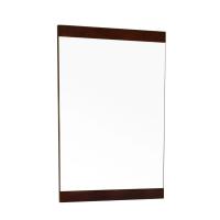 Rectangular Solid Wood Dark Walnut Frame Mirror