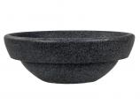 17 Inch Honed Padang Dark Granite Echo Bowl Vessel Sink