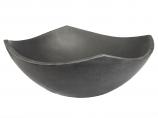 Honed Lava Stone Arched Edges Vessel Sink