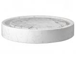 18 Inch Carrara Marble Round Infinity Pool Sink