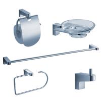 5-Piece Bathroom Accessory Set in Chrome