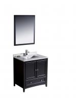 30 Inch Single Sink Bathroom Vanity in Espresso