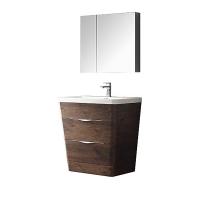 32 Inch Rosewood Modern Bathroom Vanity