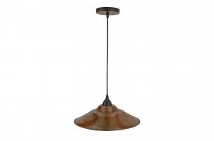 Hand Hammered Copper 13 Inch Large Pendant Light