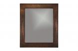 Hand Hammered Rectangle Copper Mirror