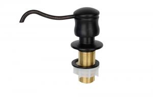 Solid Brass Soap and Lotion Dispenser in Oil Rubbed Bronze