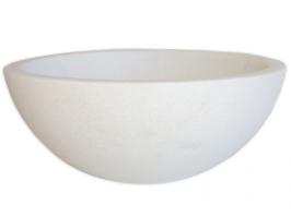 Small White Marble Vessel Sink