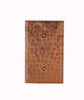 Hand Hammered Copper Switch Plate Cover