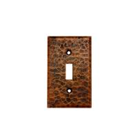 Copper Switchplate Single Toggle Cover