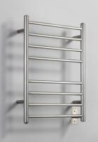 Brushed Nickel Towel Warmer with 8 Warming Bars