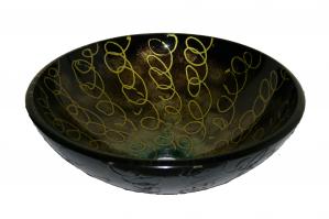 Abstract Round Vessel Sink