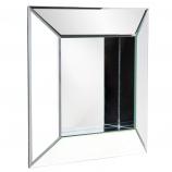 Amalfi Square Contemporary Box Frame Glass Mirror