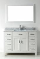 48 Inch Single Sink Bathroom Vanity in Pearl White UVDEDEC076CW48