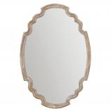 Ludovica Aged Wood Accented With A Gray Wash Unique Mirror