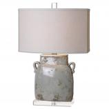Melizzano Ivory-Gray Table Lamp