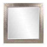 Millennium Square Silver Leaf Mirror