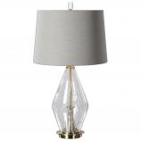 Spezzano Crackled Glass Lamp