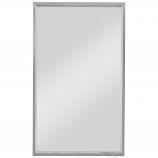 Rectangular Wall Mirror with Stainless Steel Frame