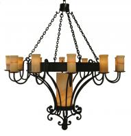 13 Light Trevi Chandelier with Onyx