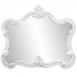 Veruca Unique Glossy White Mirror