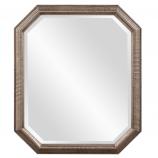 Virginia Octagonal Silver Leaf Mirror