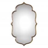 Zina Gold Unique Mirror